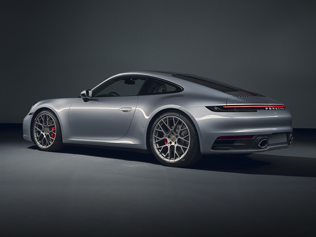 2024 Porsche 911 in silver